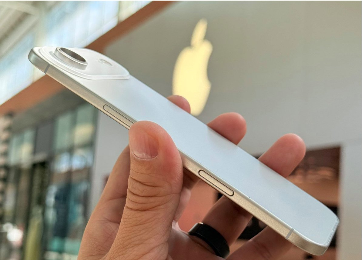 iPhone 17 doi mat voi song gio truoc ngay ra